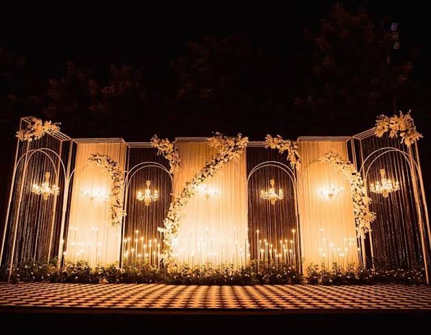 Floral installation wedding Chennai