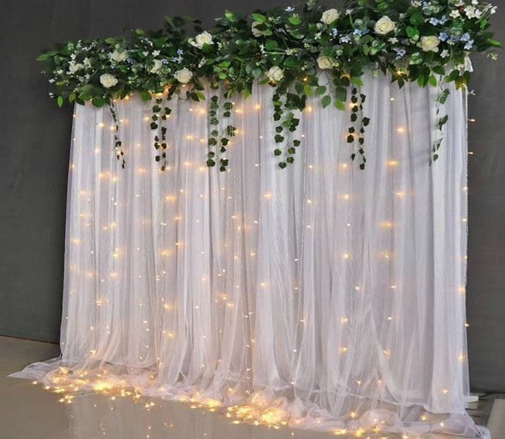 Floral design wedding decoration