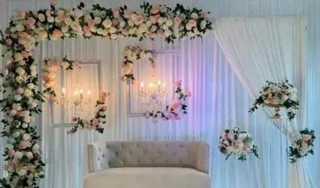 Wedding floral arch decoration Chennai