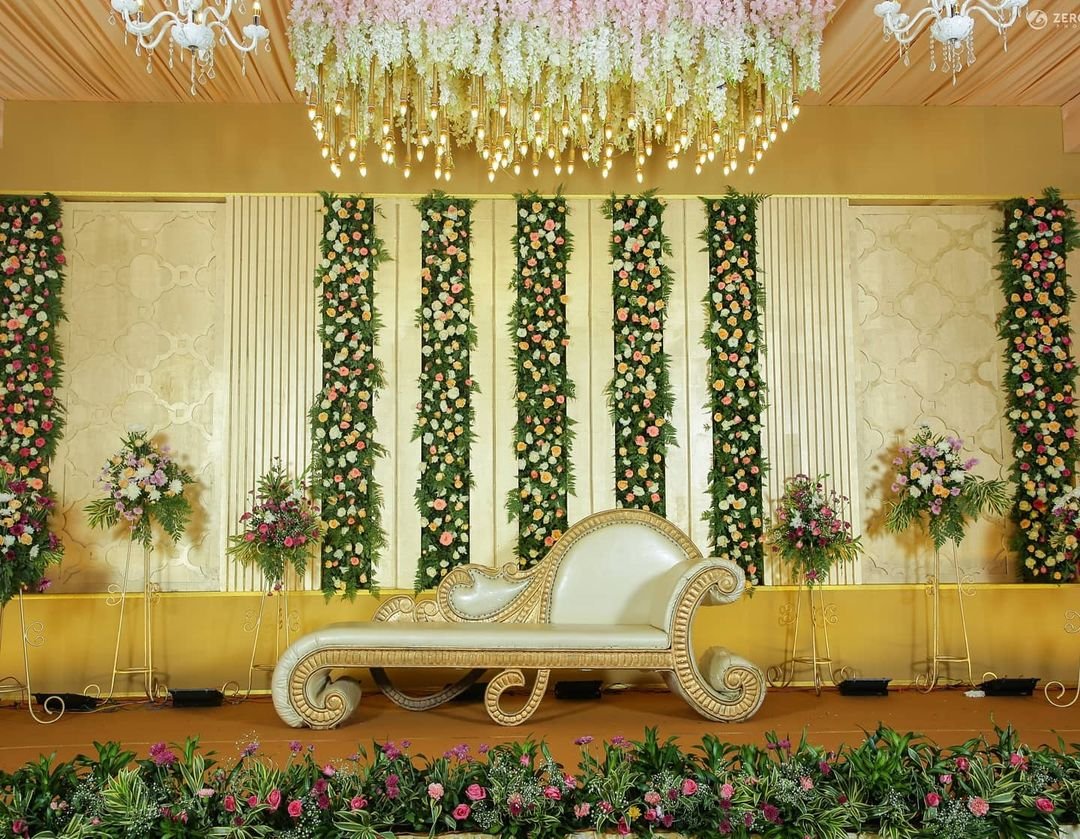 Floral wedding decor