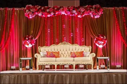 Floral decor wedding