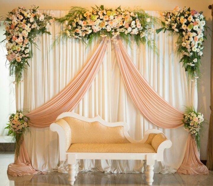 Floral wedding decoration Tamil Nadu