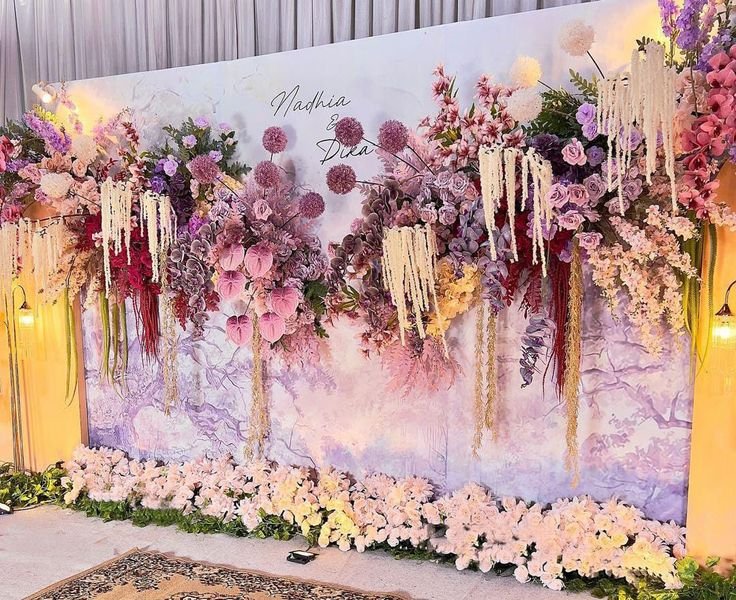 Wedding table arrangement decoration
