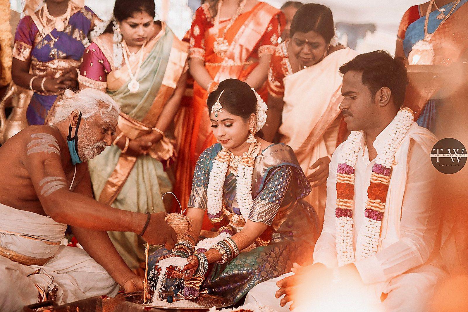 Hindu wedding photography India — Thulir Weddings