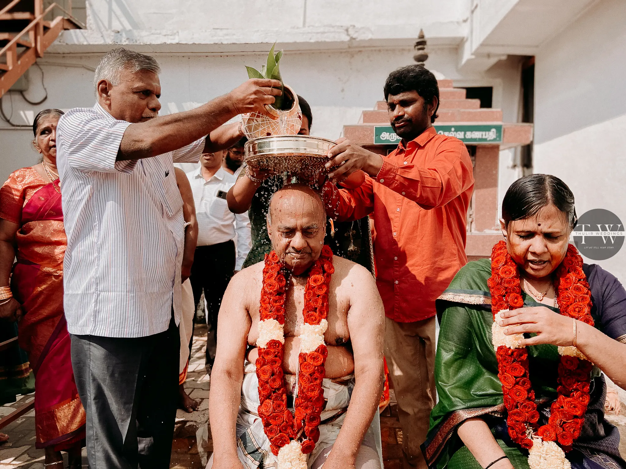Hindu Wedding — Family Moment — Thulir Weddings Chennai