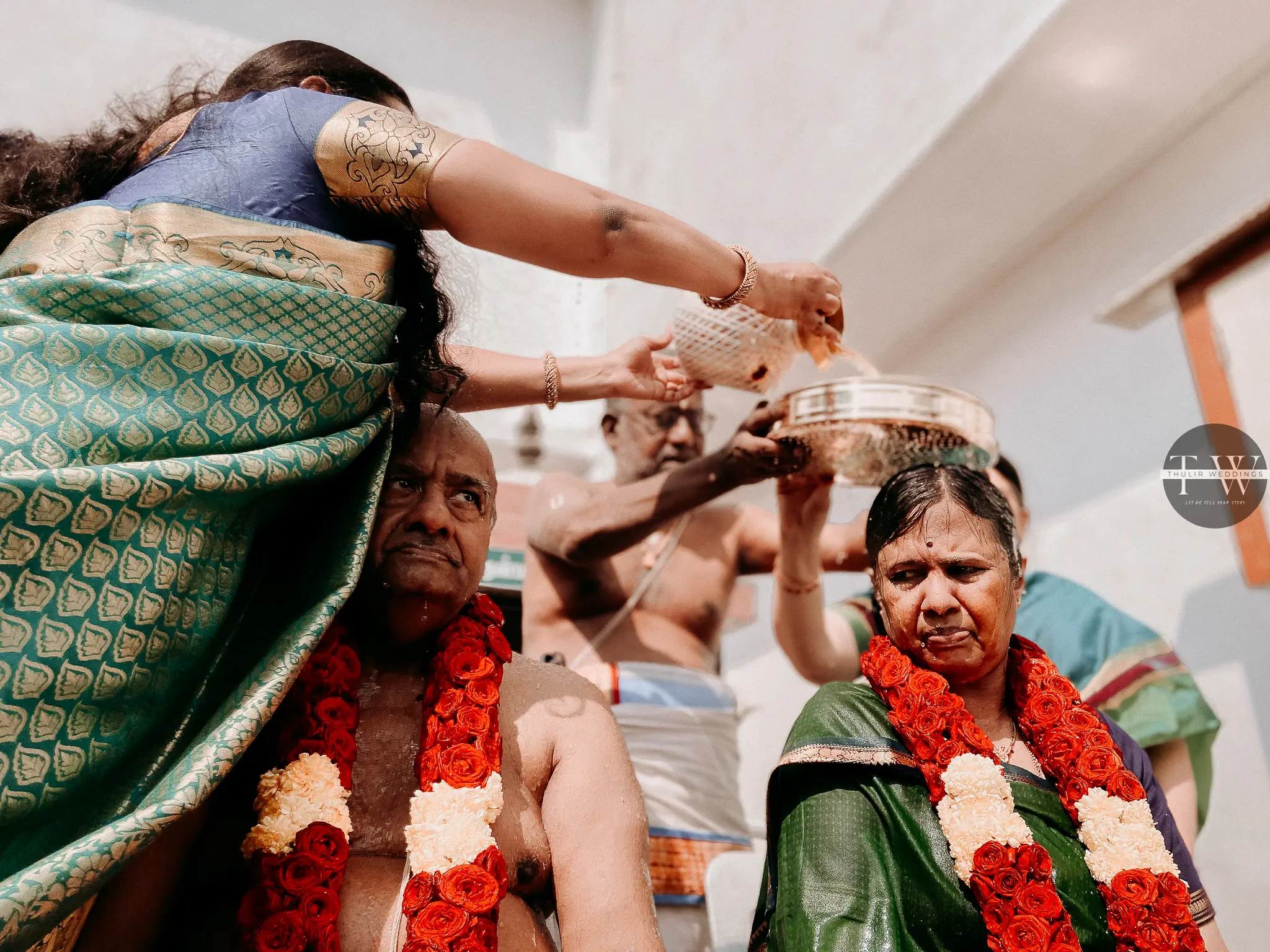 Tamil Wedding — Couple Portrait — Thulir Weddings Chennai
