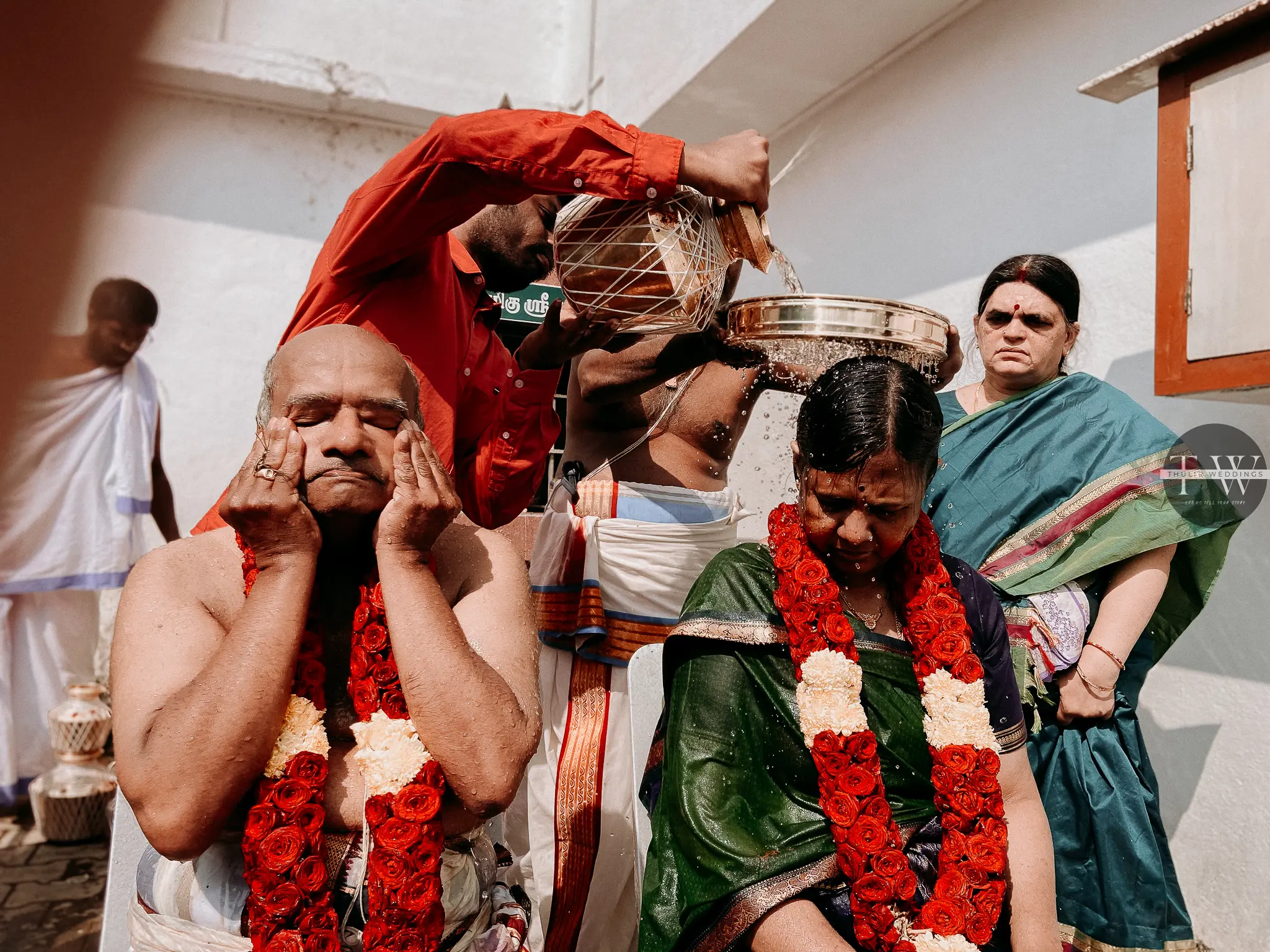 Hindu Ceremony — Ritual Fire — Thulir Weddings Chennai