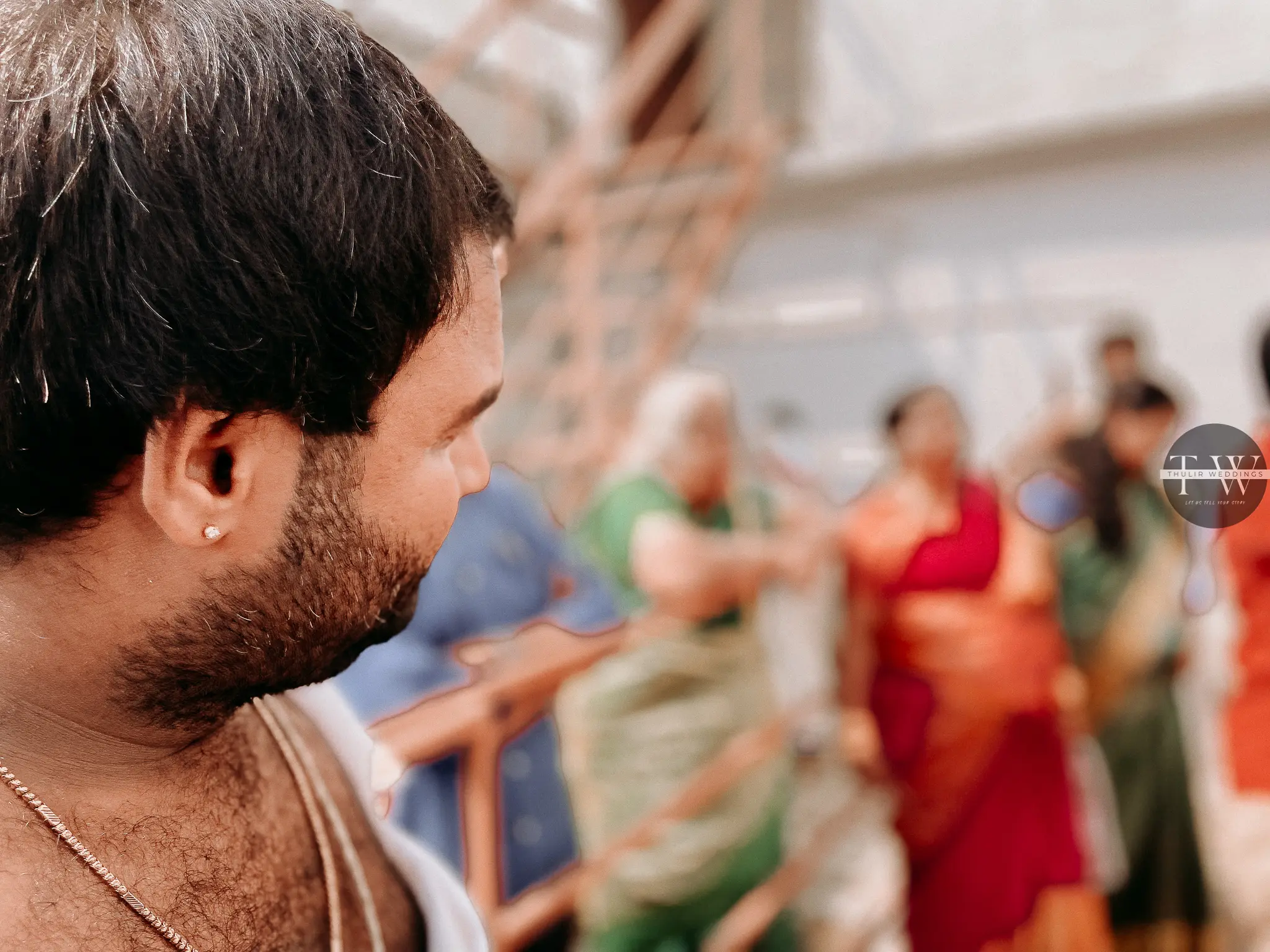 Tamil Wedding — Couple Portrait — Thulir Weddings Chennai