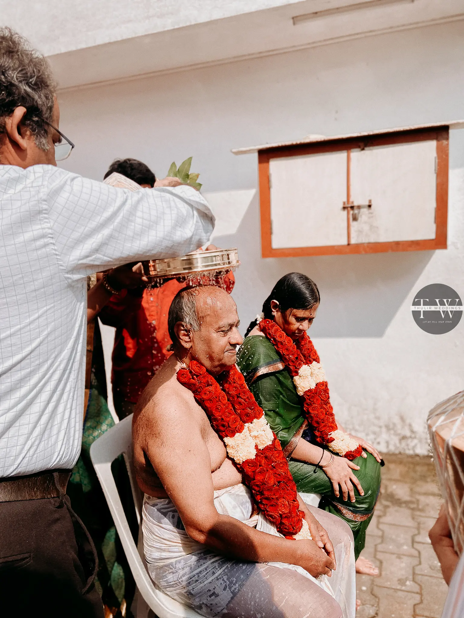 Tamil Wedding — Couple Portrait — Thulir Weddings Chennai