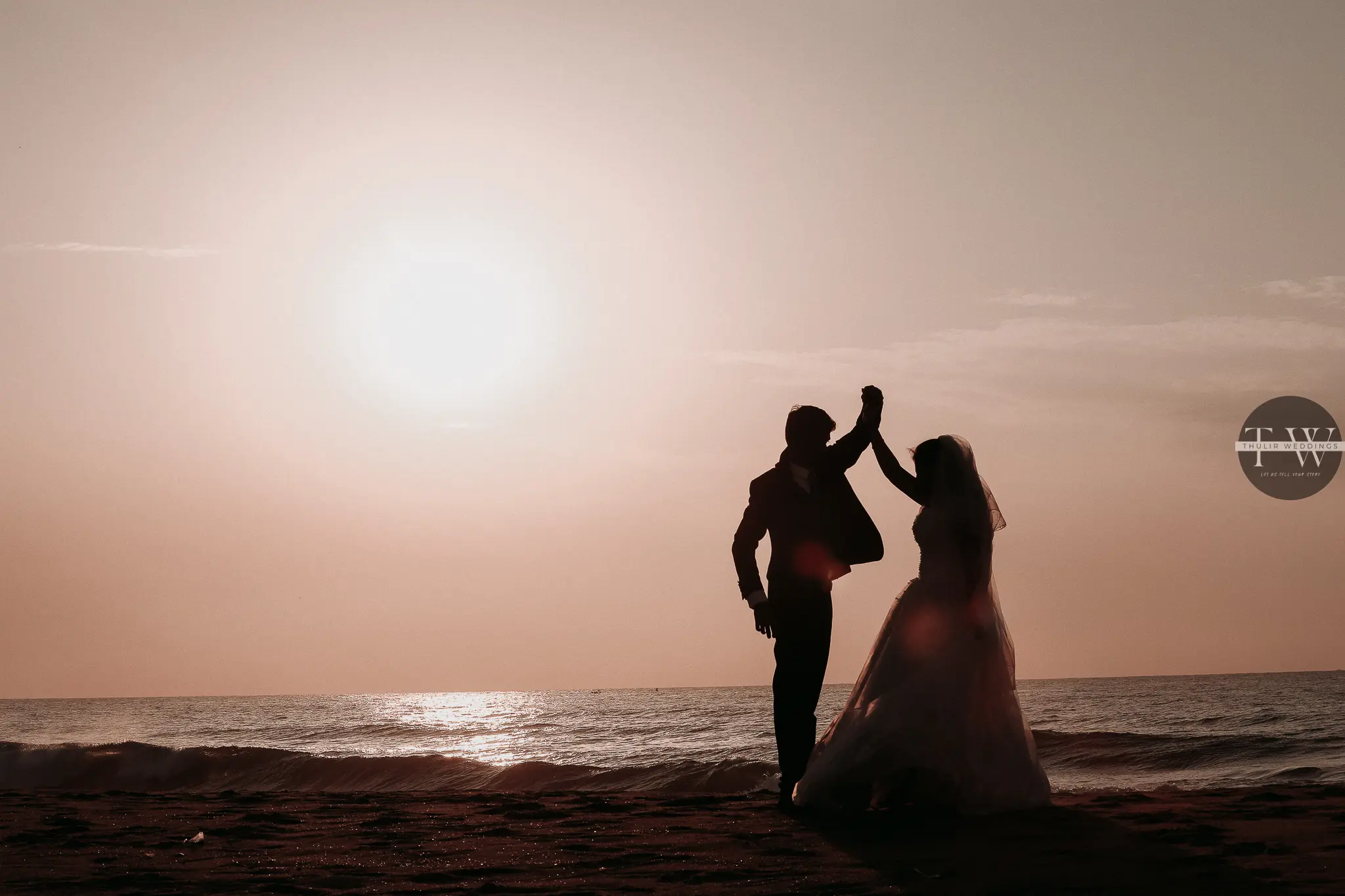 Christian Wedding — Couple Walk — Thulir Weddings Chennai